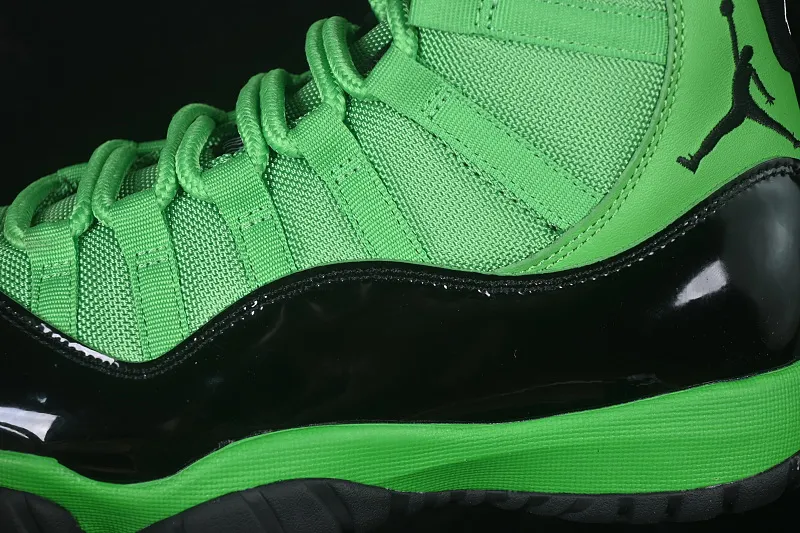 All categories Air Jordan Jordan series basketball shoes Air Jordan 11 Air Jordan 11 Retro AJ11 Joe 11 black green CT8012-310
